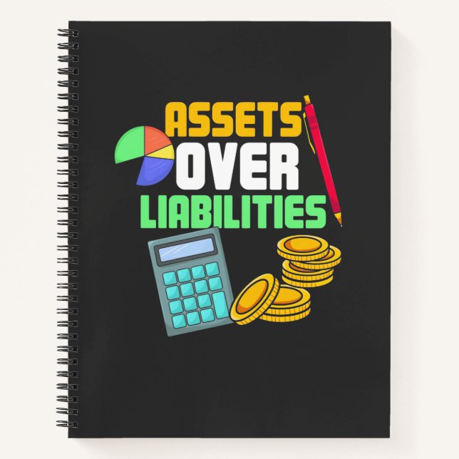 Assets Over Liabilities Notebook (Front)
