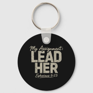 Assignment Lead Ephesians 5_23 Faith Christian Key Ring