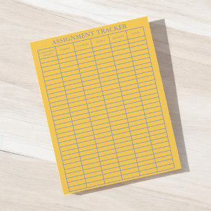 Assignment Tracker for Students Practical Stylish