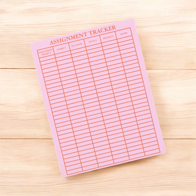 Assignment Tracker for Students Practical Stylish (Creator Uploaded)