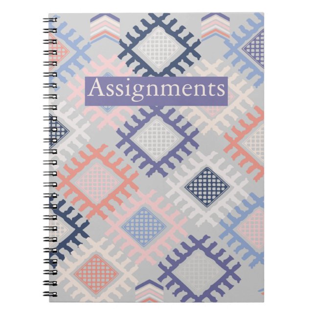 Assignments  notebook (Front)