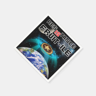 Assimilation of Earth's Mince Pies Napkin