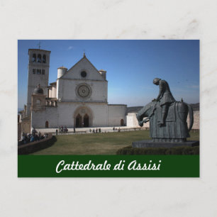 Assisi Cathedral (Italian: Cattedrale di Assisi Postcard
