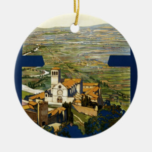 Assisi Ceramic Tree Decoration