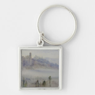 Assisi, Early Morning Key Ring