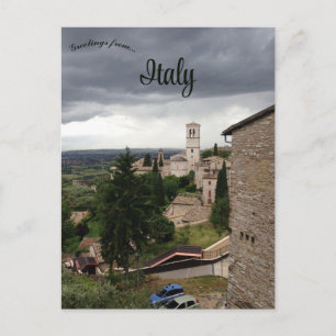 Assisi Italy Postcard