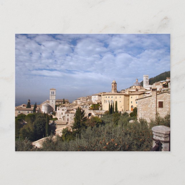 Assisi Italy Postcard (Front)