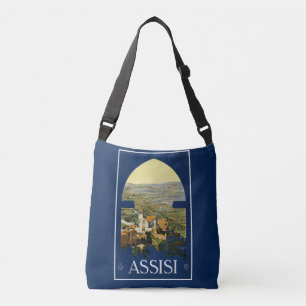 Assisi Italy vintage travel bags