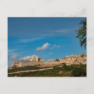 Assisi Skyline, Italy Postcard