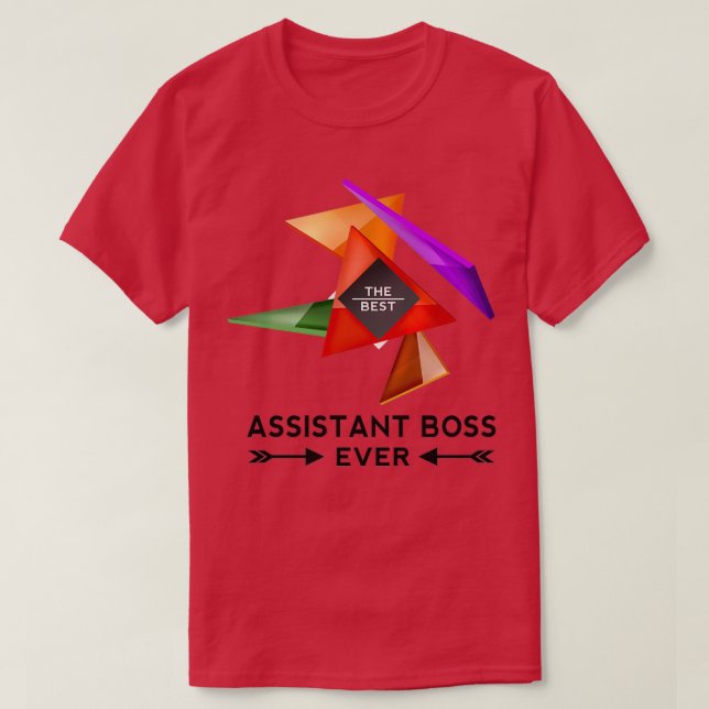 ASSISTANT BOSS NICE DESIGN FOR YOU T-Shirt (Design Front)
