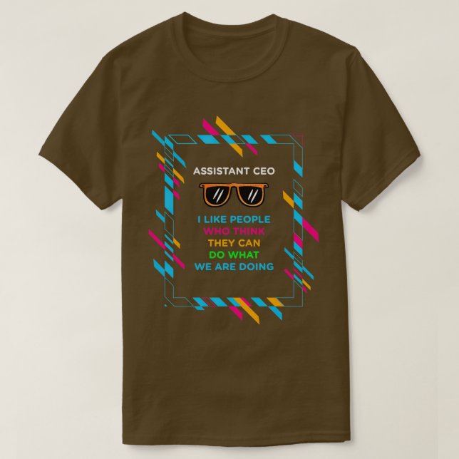 ASSISTANT CEO Classic TShirt (Design Front)