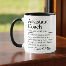 Assistant Coach Definition Custom Appreciation