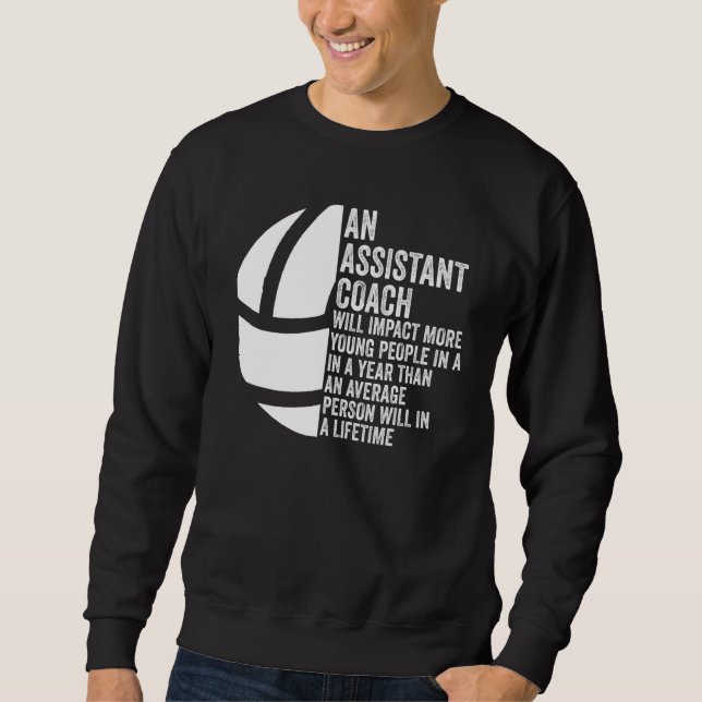 Assistant Coaches Success Is When You Help Coach T Sweatshirt (Front)