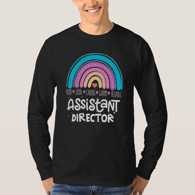 Assistant Director Appreciation Week Theater Nursi T-Shirt (Front)