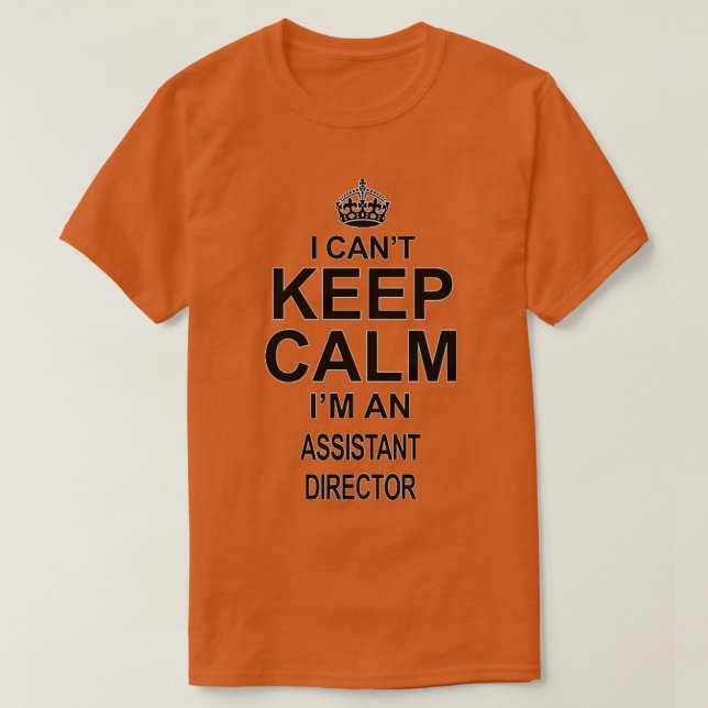 Assistant Director Gift 7 T-Shirt (Design Front)