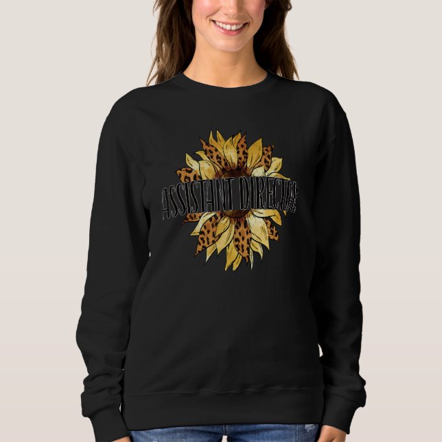 Assistant Director Sunflower Assistant Director Sweatshirt (Front)