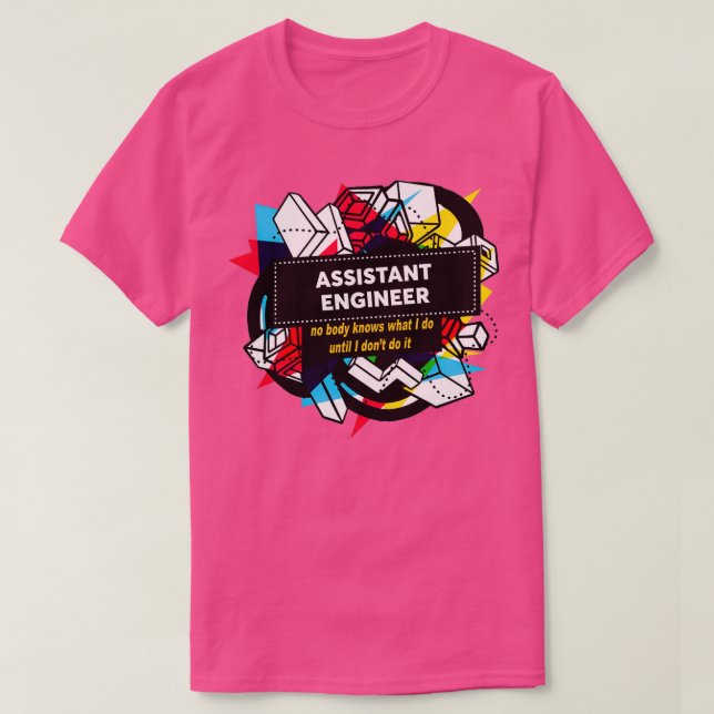 ASSISTANT ENGINEER Classic TShirt (Design Front)