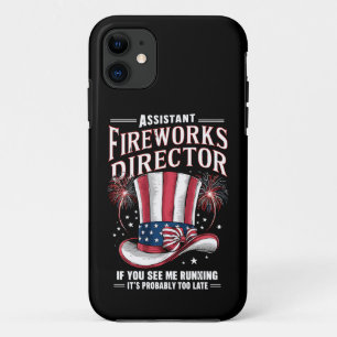 Assistant Fireworks Director USA 4th Of July Case-Mate iPhone Case