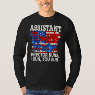 Assistant Fireworks Director Usa Independence Day T-Shirt