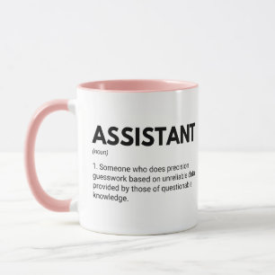 Assistant Funny Work Definition Mug