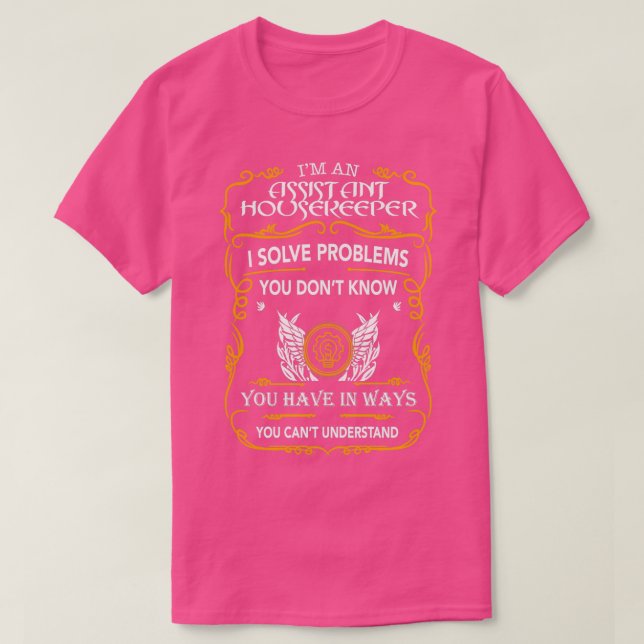 ASSISTANT HOUSEKEEPER Classic TShirt (Design Front)