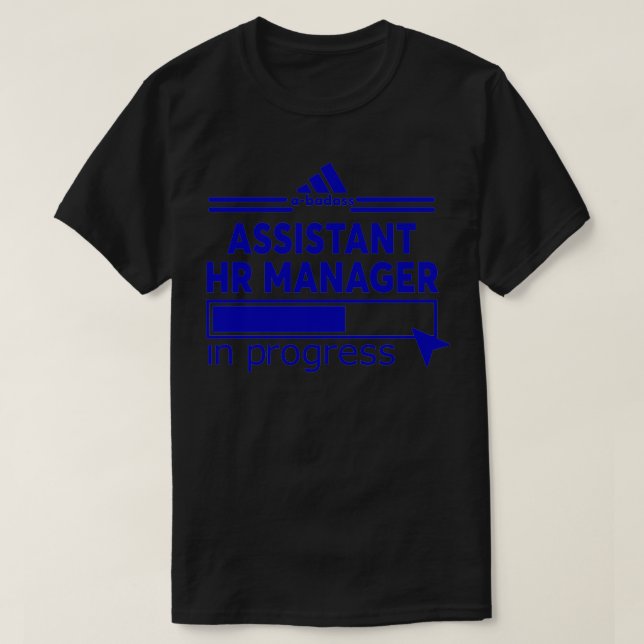 ASSISTANT HR MANAGER T-Shirt (Design Front)