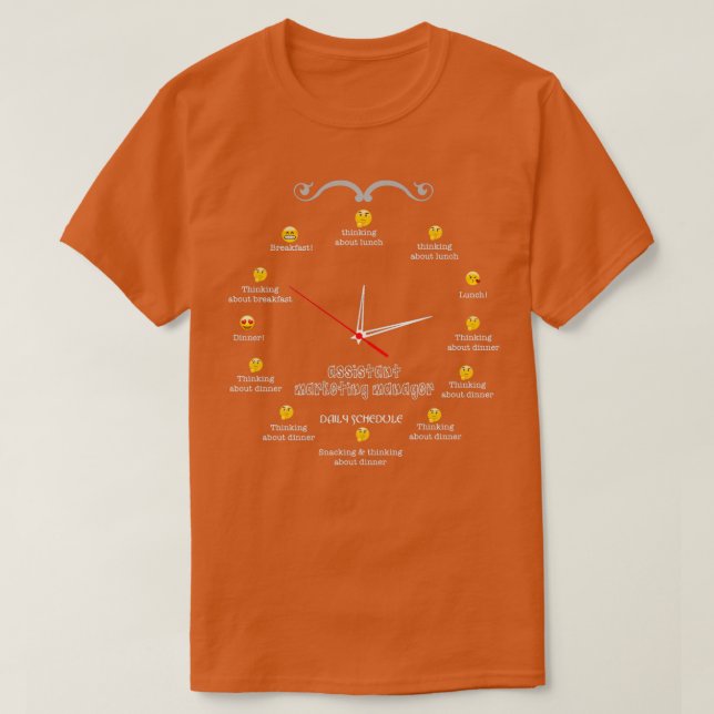 ASSISTANT MARKETING MANAGER NICE DESIGN 2017 Class T-Shirt (Design Front)
