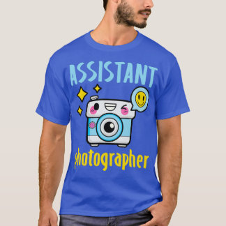 Assistant Photographer Kids Toddlers Camera T-Shirt