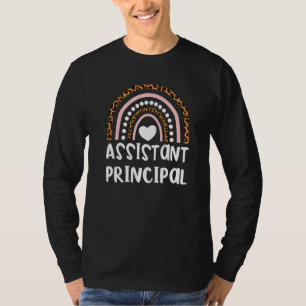 Assistant Principal Appreciation Leopard Print Rai T-Shirt