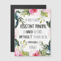 Assistant Principal Appreciation Secretary Thank