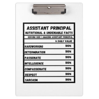 Assistant Principal Clipboard