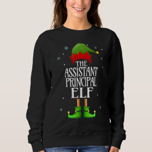 Assistant Principal Elf Xmas Funny Family Matching Sweatshirt
