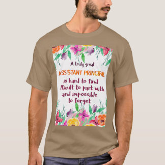 Assistant principal Farewell gift Leaving Gift Ide T-Shirt