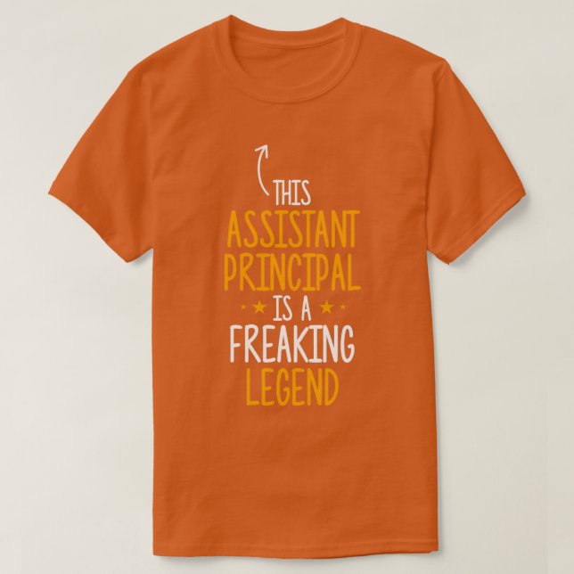 Assistant Principal Legend T-Shirt (Design Front)