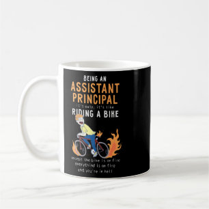 Assistant Principal Like Riding Bike Cyclist Coffee Mug