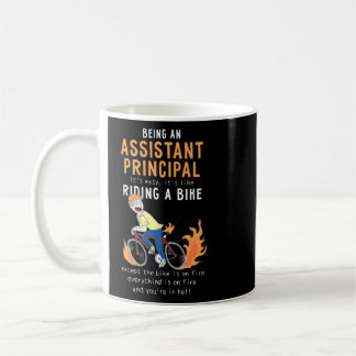Assistant Principal Like Riding Bike Cyclist Coffee Mug