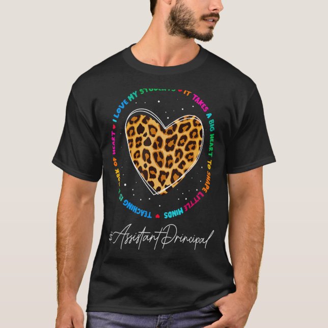 Assistant Principal School Admin Appreciation Back T-Shirt (Front)