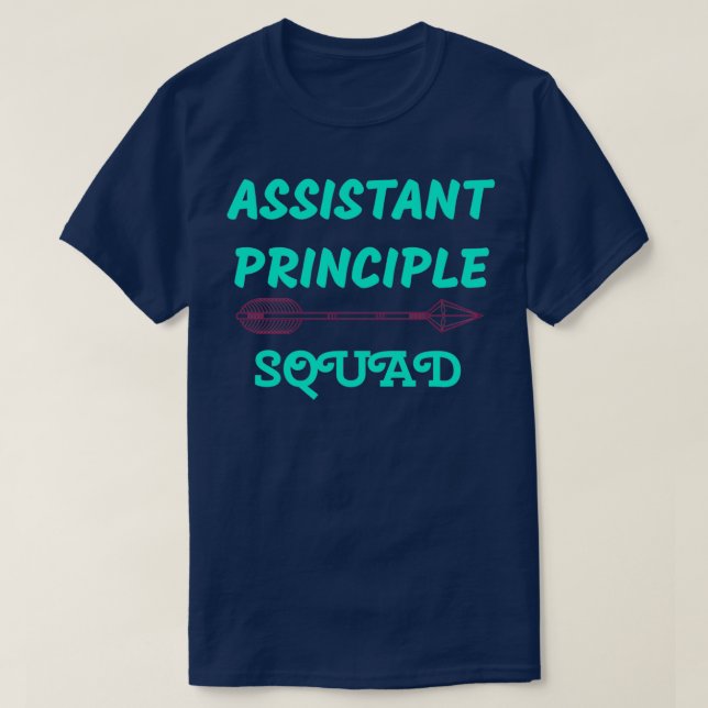 Assistant Principal Squad Shirt Teacher Gift Facul (Design Front)