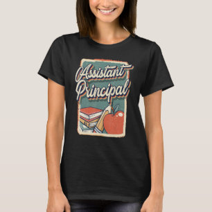 Assistant Principal Vintage Retro Back To School T T-Shirt