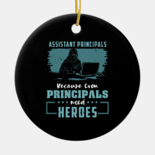 Assistant Principals Ceramic Tree Decoration