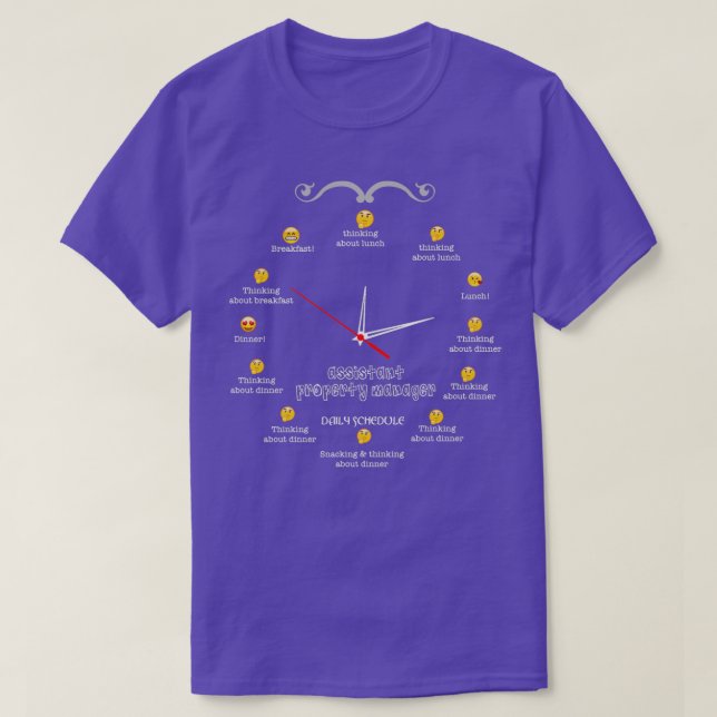 ASSISTANT PROPERTY MANAGER NICE DESIGN 2017 3 T-Shirt (Design Front)