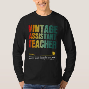 Assistant Teacher Appreciation Week Back to School T-Shirt