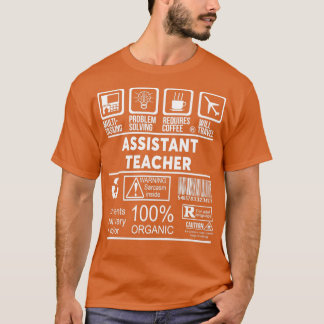 ASSISTANT TEACHER NICE DESIGN 2017 Classic TShirt