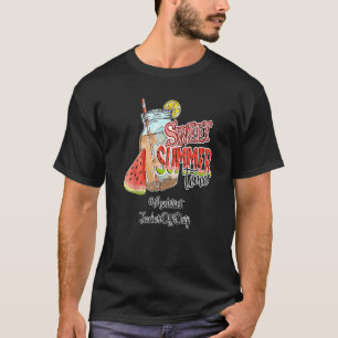 Assistant Teacher Off Duty Summer Break Sweet Summ T-Shirt