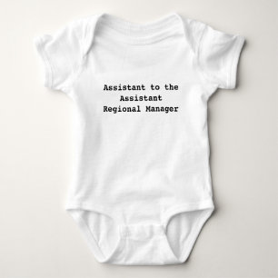 Assistant to the Assistant Regional Manager shirt
