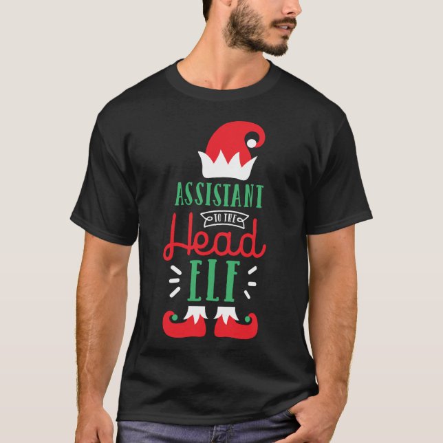 Assistant to the Head Elf T-Shirt (Front)