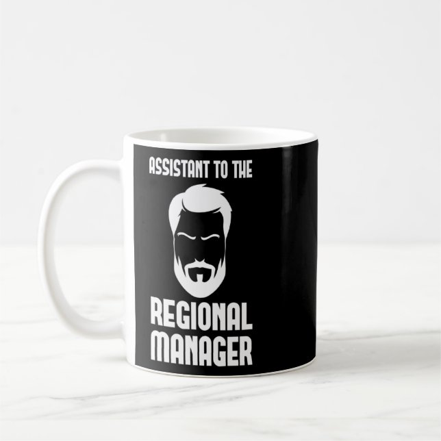 Assistant To The Regional Manager Funny Office  Coffee Mug (Left)