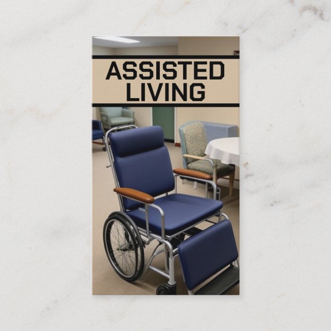 Assisted Living Business Card (Front)