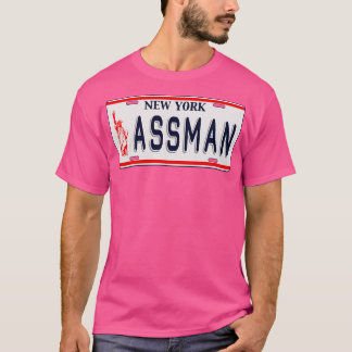 Assman License Plate T-Shirt