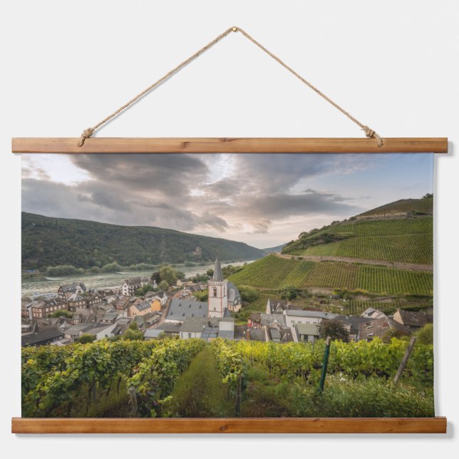 Assmannshausen Germany Hanging Tapestry (Front)